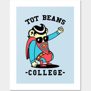 Totbeans Character College Posters and Art